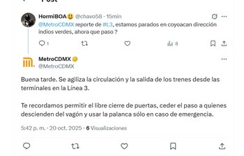 (X/ @MetroCDMX)