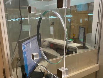 Las cabinas de Migraciones, ahora