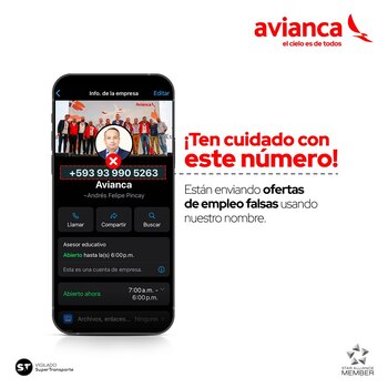 Esta es la advertencia que