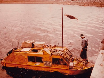 Ben Carlin y el periodista