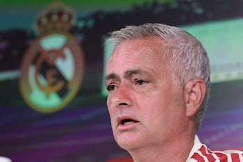 El entrenador del Real Madrid, José Mourinho, este viernes en rueda de prensa. (EFE/Chema Moya)
