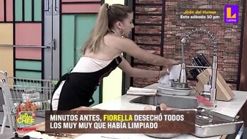 Fiorella Cayo bota sus muy