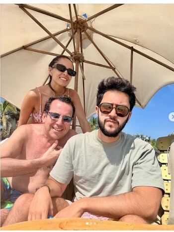 Lalo Salazar tiene dos hijos,