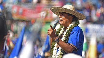 Evo Morales reclama a Milei