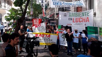 Protesta de asambleas vecinales para