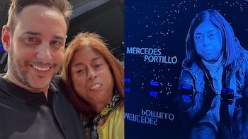 Rodrigo Lussich, conmovido por el recuerdo a Mercedes Portillo en el Martín Fierro: “Así estoy yo sin tí”