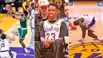 Homenaje a Kobe Bryant, invitados de lujo y el choque de LeBron James que asustó a todos: las perlitas del clásico Lakers-Celtics en la NBA