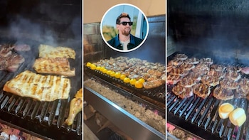 Dibu Martínez mostró la intimidad del último asado de la selección argentina antes de la despedida de Messi