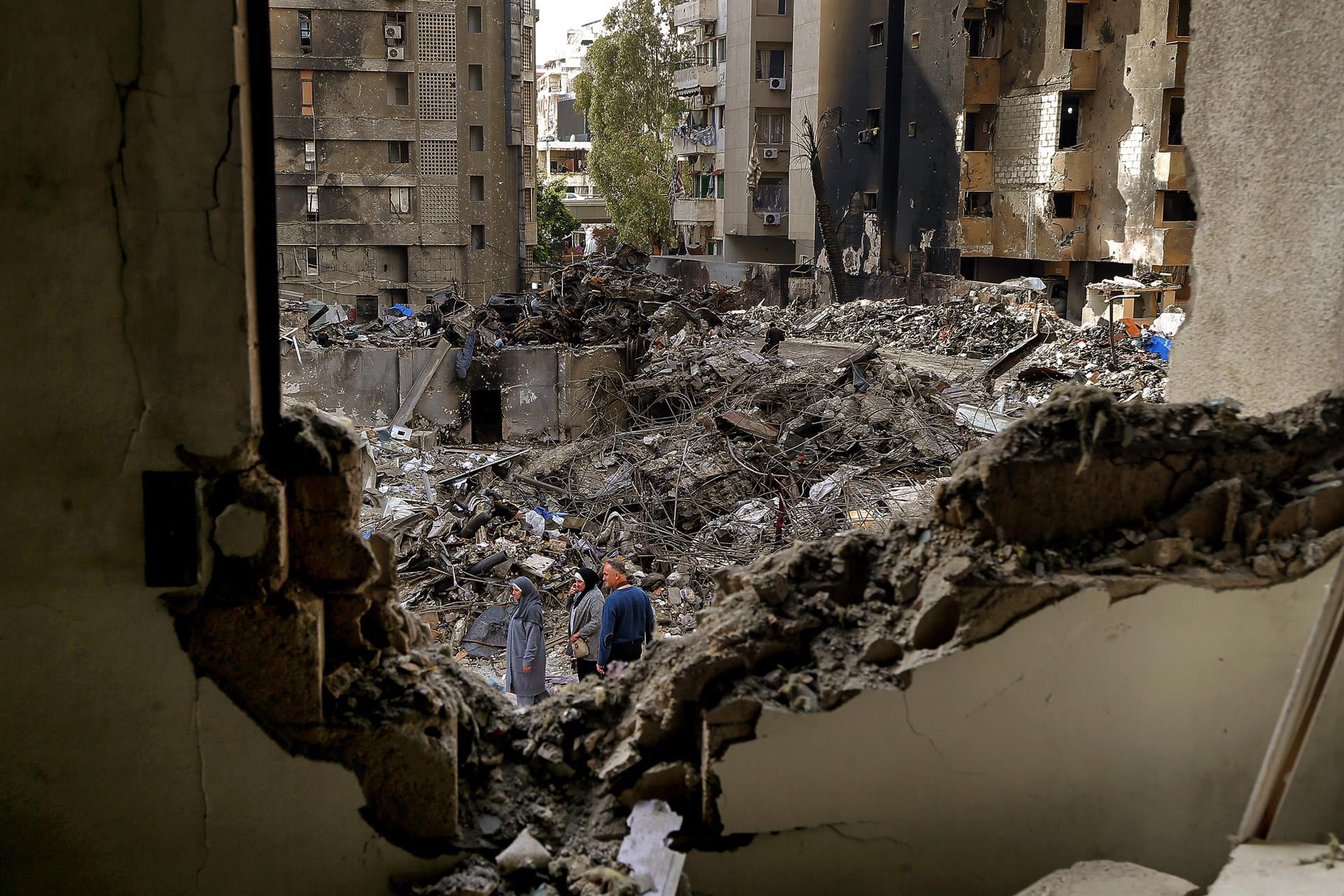 El jueves inició el alto el fuego en Líbano (Europa Press)