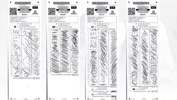 Formularios tachados