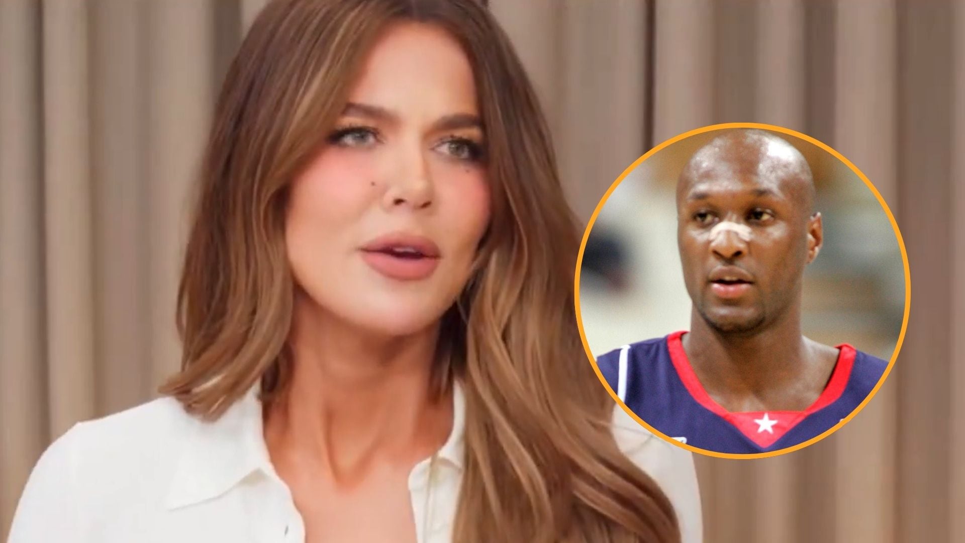 El reencuentro de Khloé Kardashian con Lamar Odom ocurrió casi una década después, tras un contacto retomado por Malika Haqq durante el Super Bowl de Las Vegas (Composición/captura de video)