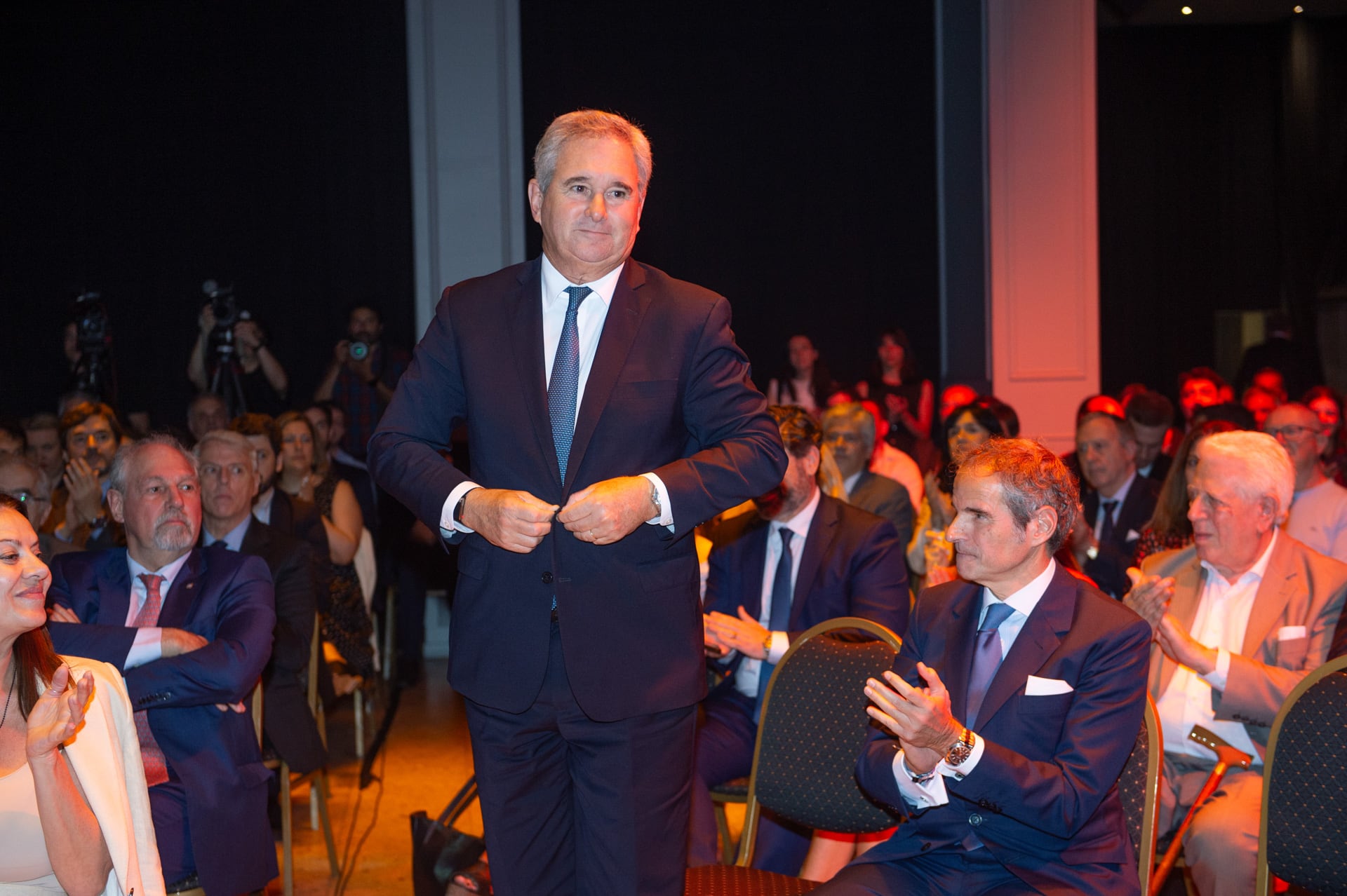 El canciller, Pablo Quirno, presentó formalmente la candidatura