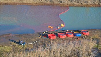 Derrame de petróleo en el