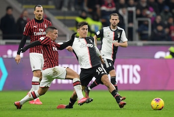 Milan y Juventus empataron 1 a 1 en la ida(Reuters)