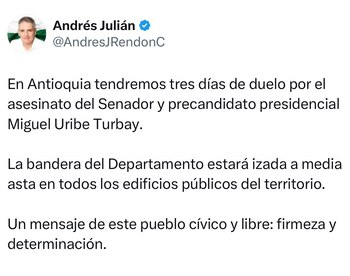 - crédito @AndresJRendonC/X