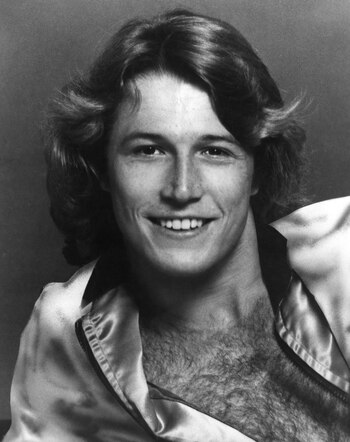 Andy Gibb en una foto