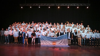 Horacio Rodríguez Larreta junto a