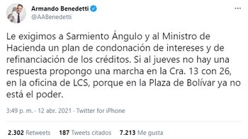 Armando Benedetti y Sarmiento