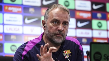 Hansi Flick: "Ganamos con suerte