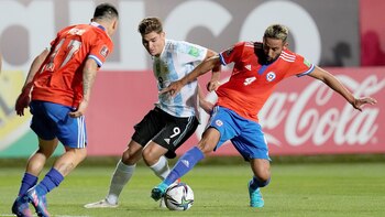 El joven delantero jugó algunos