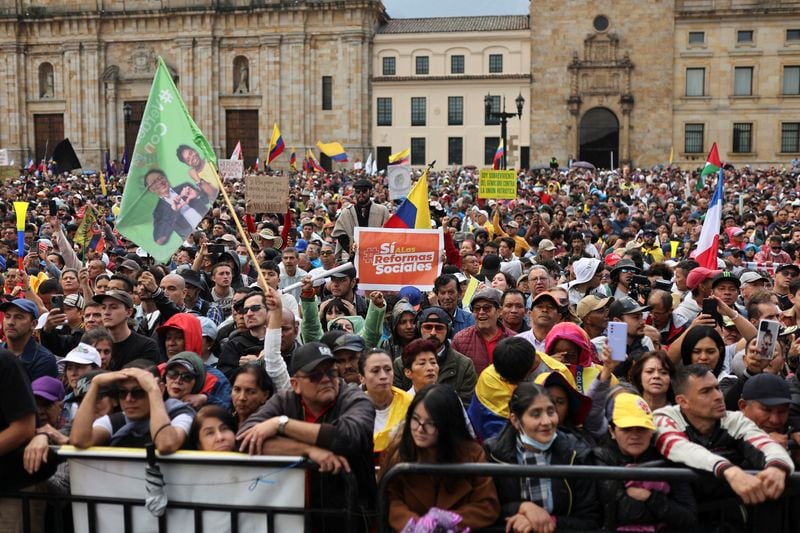 El Comando Nacional Unitario (CNU), integrado por algunas de las principales centrales sindicales del país, confirmó su participación en la movilización nacional que se realizará el martes 3 de febrero de 2026 - crédito Luisa González/REUTERS