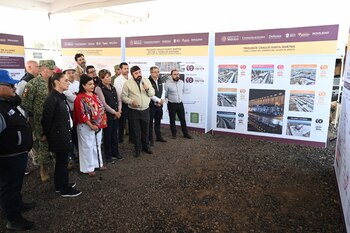 Claudia Sheinbaum Pardo supervisó los