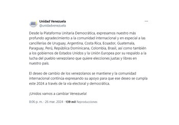 El mensaje de la Plataforma