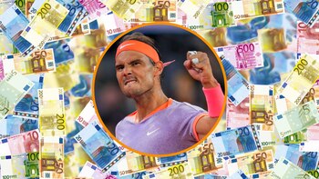 Rafa Nadal. (Montaje de Infobae)