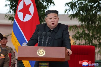 Kim Jong-un amenazó a Corea