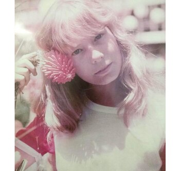 Gloria Carrá a sus 11