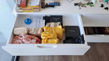 Imágenes del allanamiento al domicilio