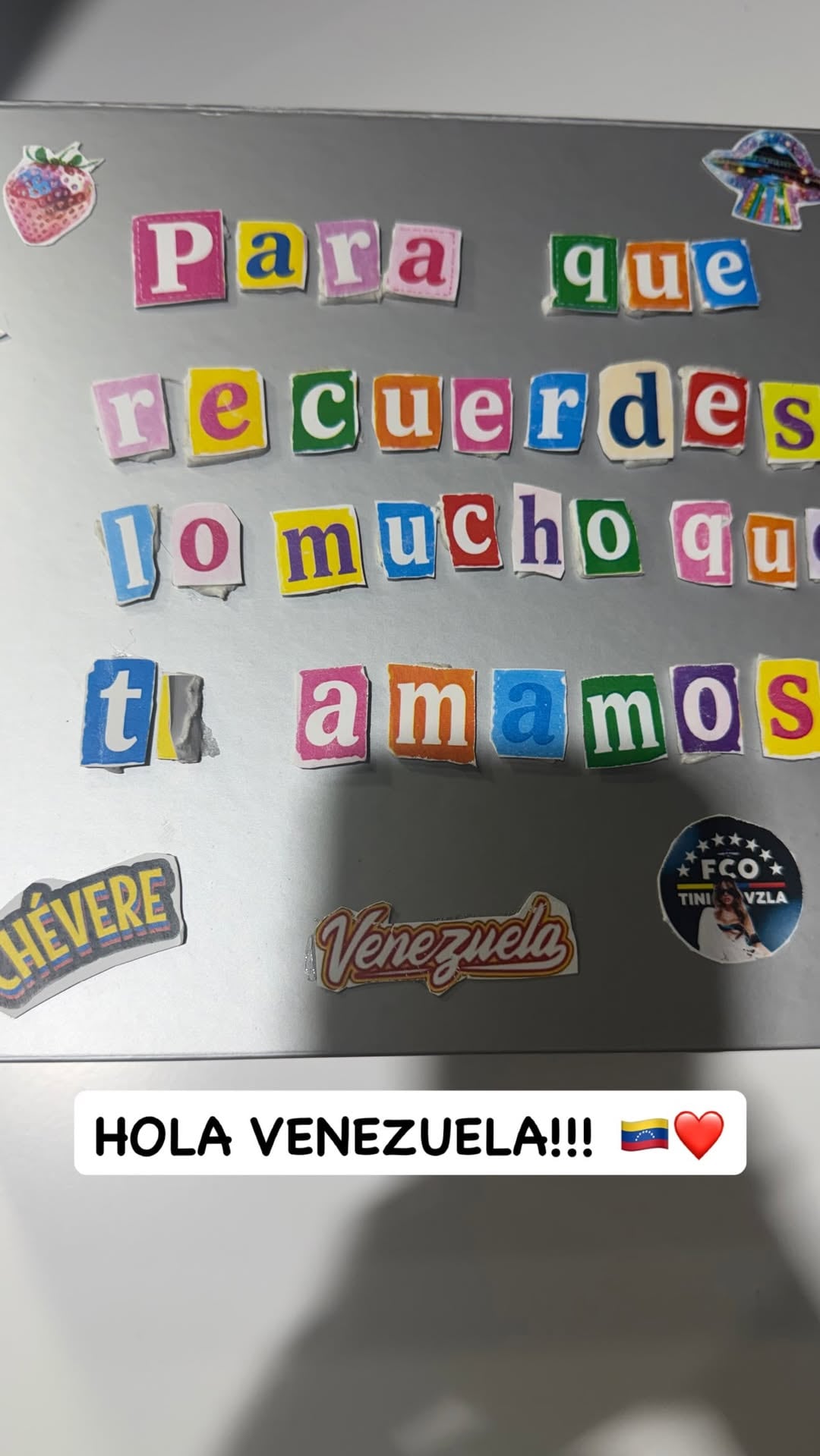 Este concierto se dio luego de la cancelación del show de Miami (Instagram)