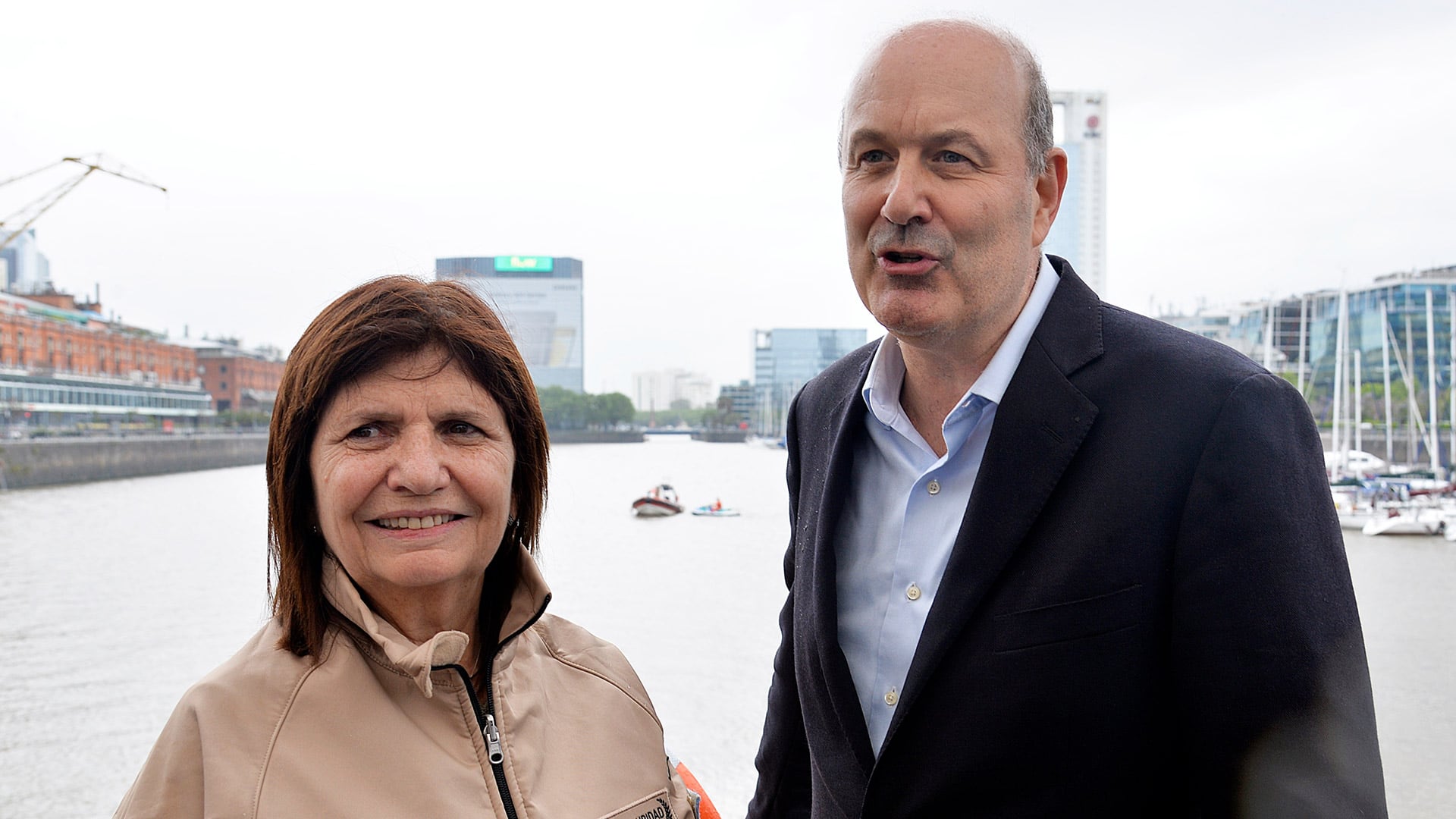 Patricia Bullrich y Federico Sturzenegger