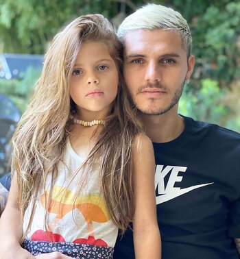 Mauro Icardi y Francesca (Instagram)
