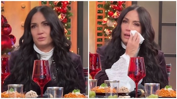 Joanna Vega Biestro llora en