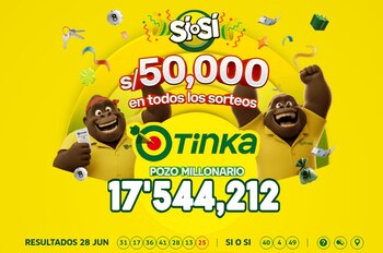 La Tinka: descubre si ganaste el pozo millonario del domingo 28 de junio. Captura: La Tinka.