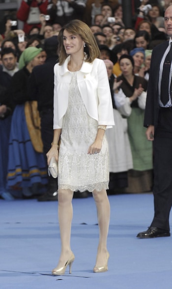 Letizia en los Premios Príncipe de Asturias 2007.