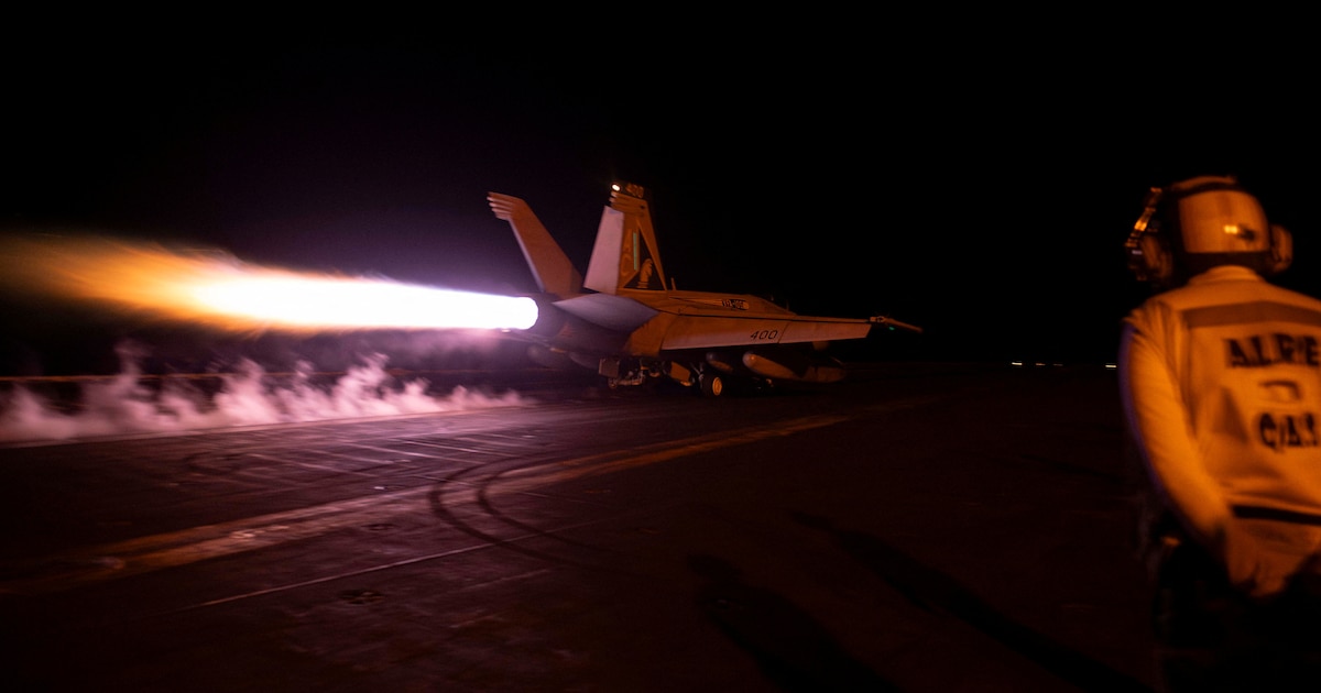 The United States attacked the Iranian regime's