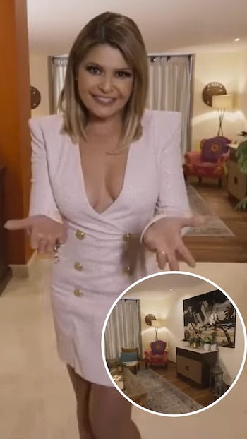 Itatí Cantoral abrió las puertas de su hogar durante la primera temporada del programa 'La Divida Comida México'.