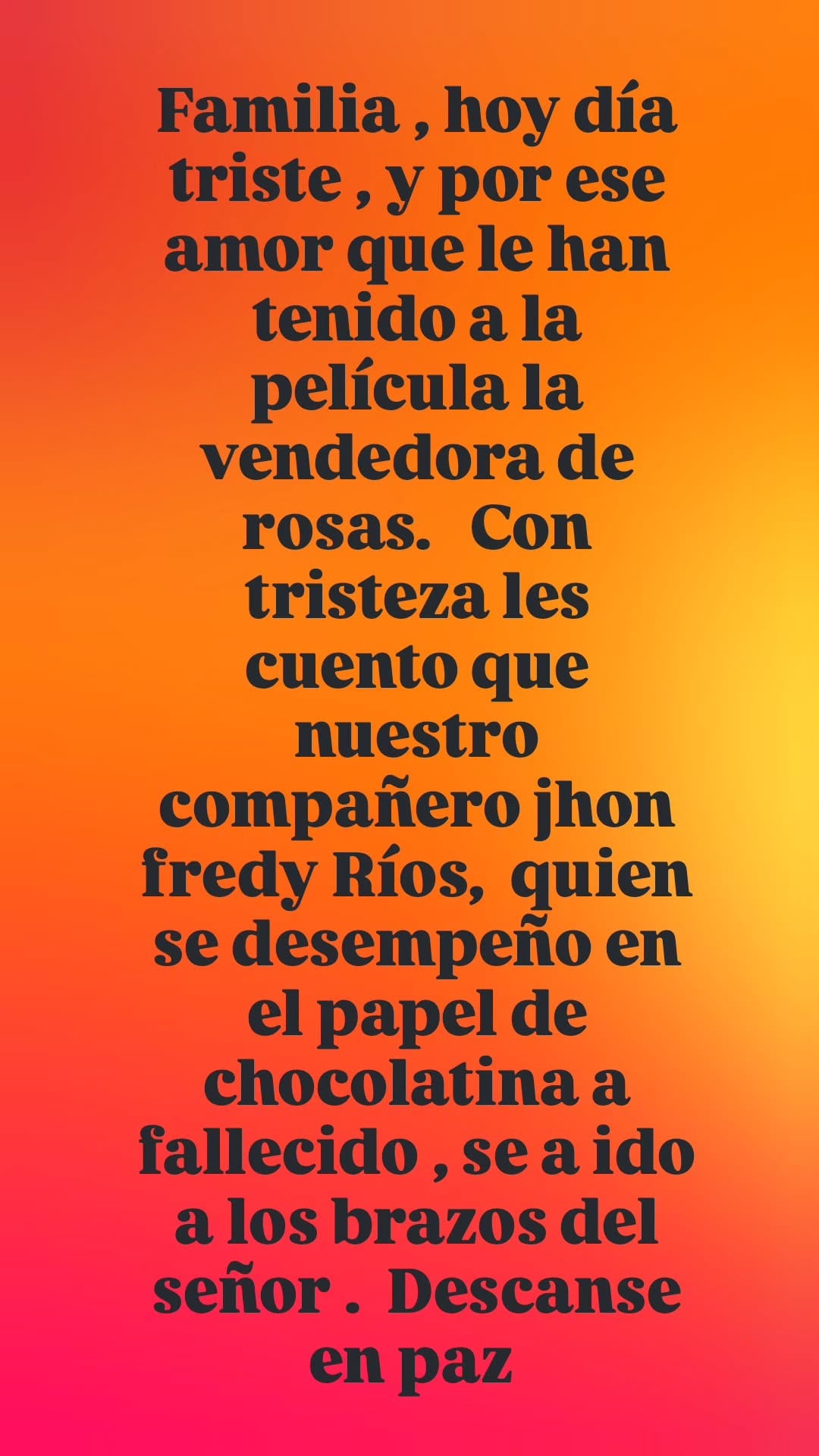 Lady Tabares, protagonista de