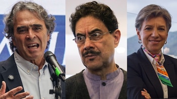 Iván Cepeda prioriza el incremento del recaudo tributario, Sergio Fajardo plantea controlar el crecimiento del gasto y Claudia López defiende la eficiencia del gasto - crédito Catalina Olaya/Colprensa