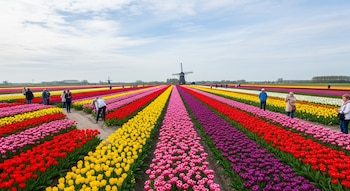 El mercado de tulipanes colapsó