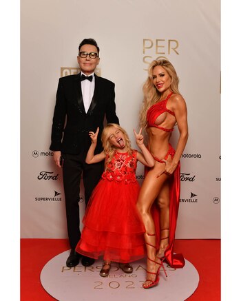 Marcelo Polino, Luciana Salazar y