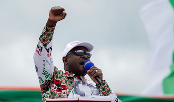 El presidente Pierre Nkurunziza durante