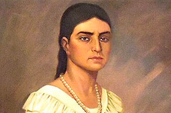 Mujer que arriesgó su vida