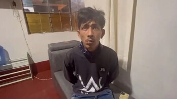 La policía identificó al detenido