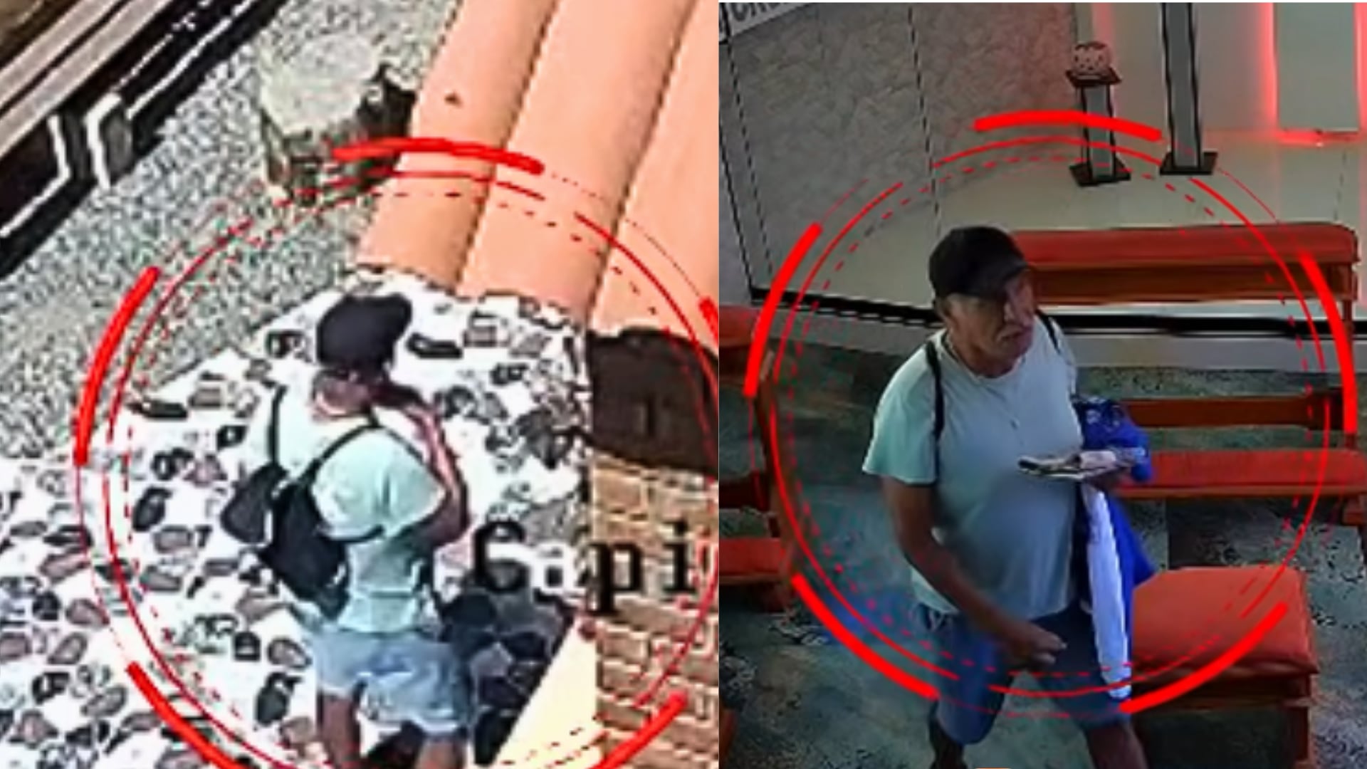 Un hombre rezó frente a una imagen religiosa antes de hurtar una banca en una capilla de Chimbote, según registraron cámaras de seguridad.