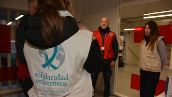 Solidaridad Enfermera y Cruz Roja