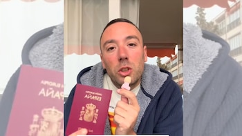 Lucas Bochides, argentino que ha