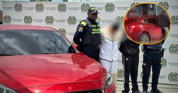 El modus operandi de la banda incluía intimidación con armas de fuego y uso de vehículos robados para evadir a las autoridades - crédito Alcaldía de Bogotá / Sitio web/CNC/X